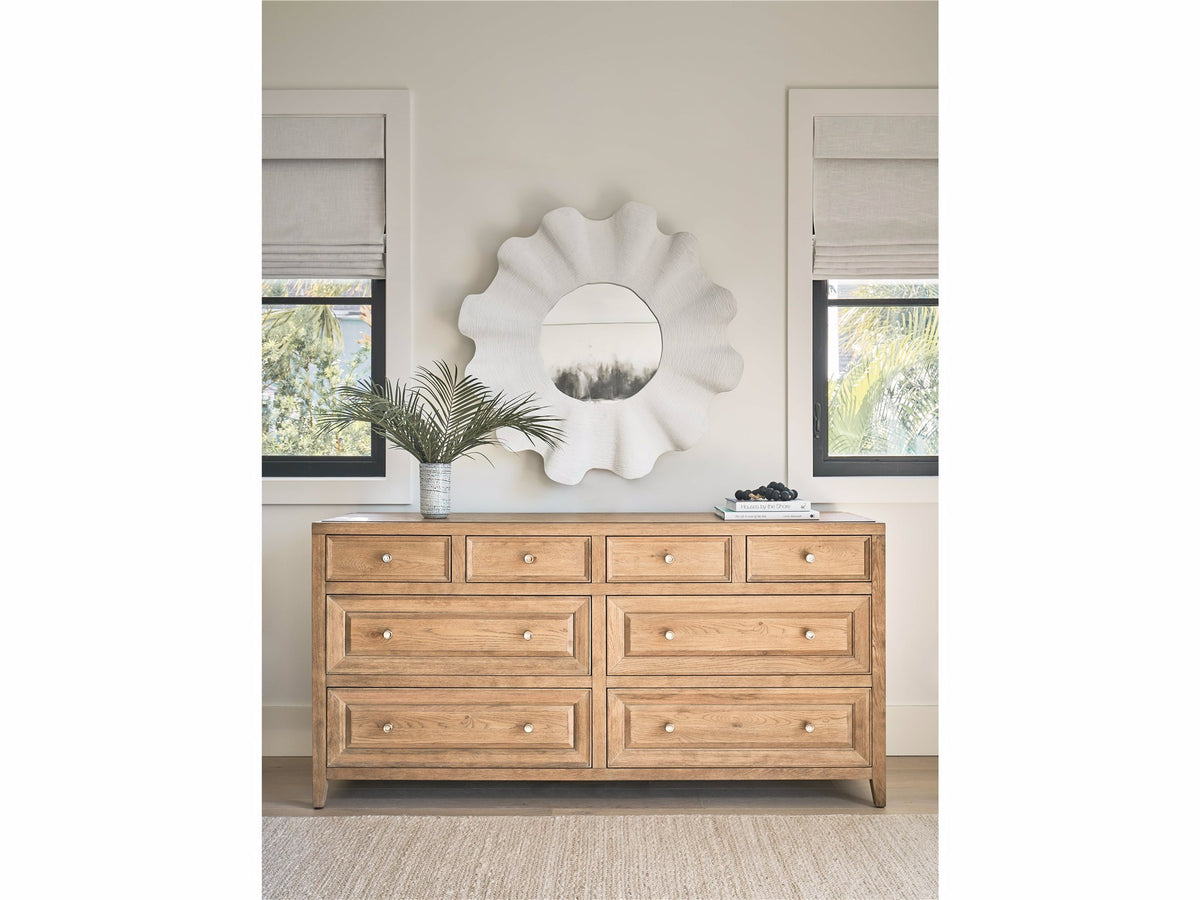 Universal Furniture Scallop Mirror — Weekender Collection