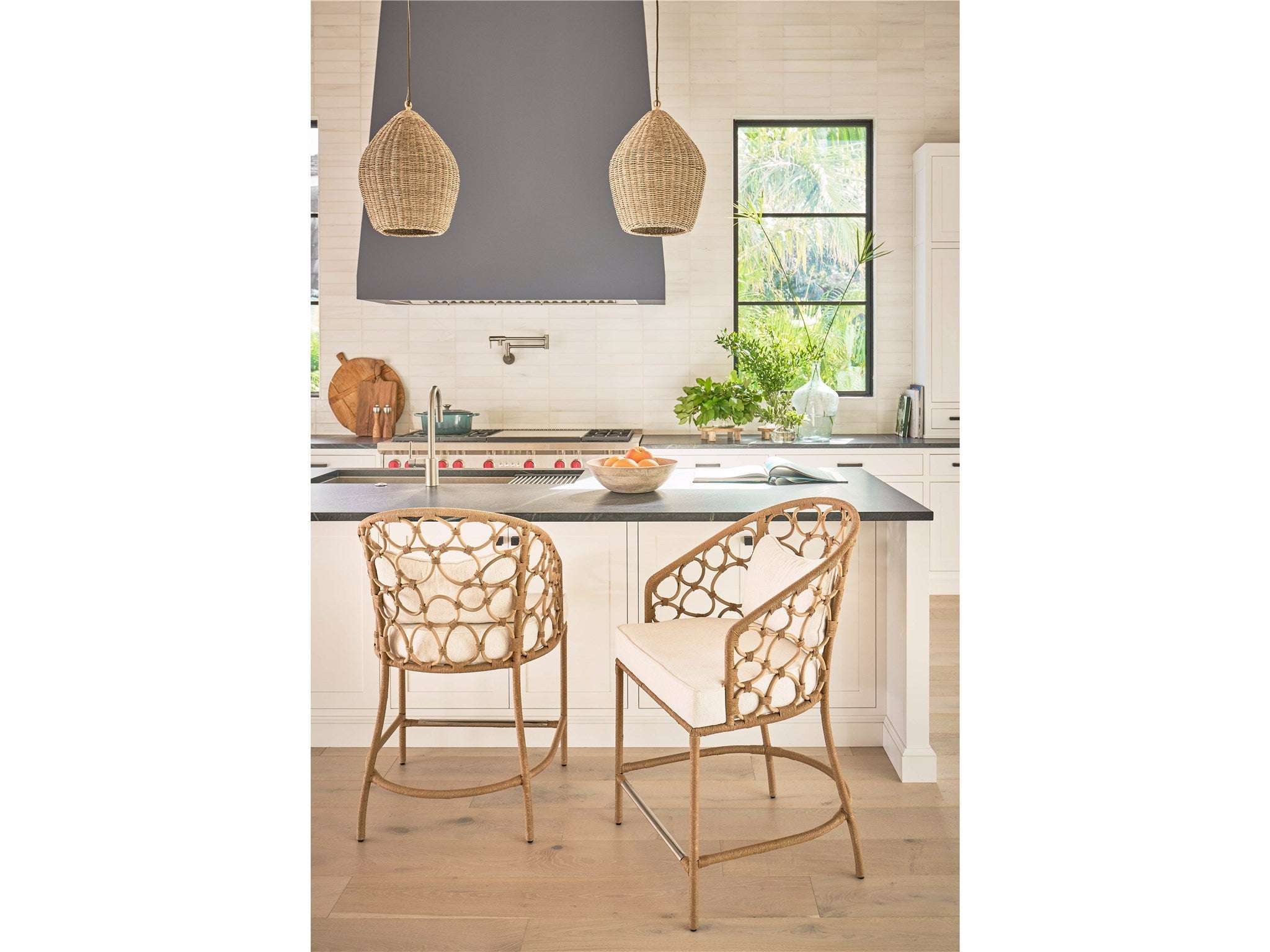 Universal Furniture Pebble Counter Chair — Weekender Collection