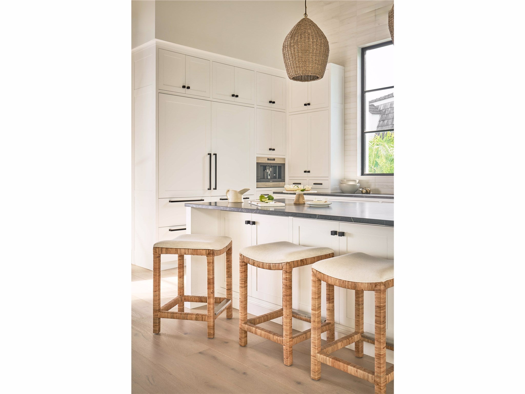 Universal Furniture Sandbar Console Stool — Weekender Collection