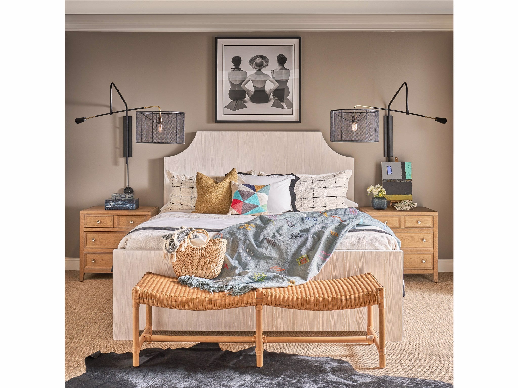 Universal Furniture Murro Bay Bench — Weekender Collection