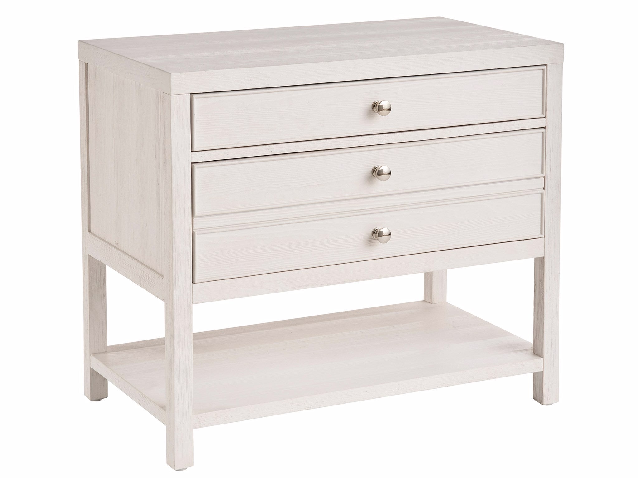 Universal Furniture Weekender Saugatuck Nightstand — White Sand — Weekender Collection