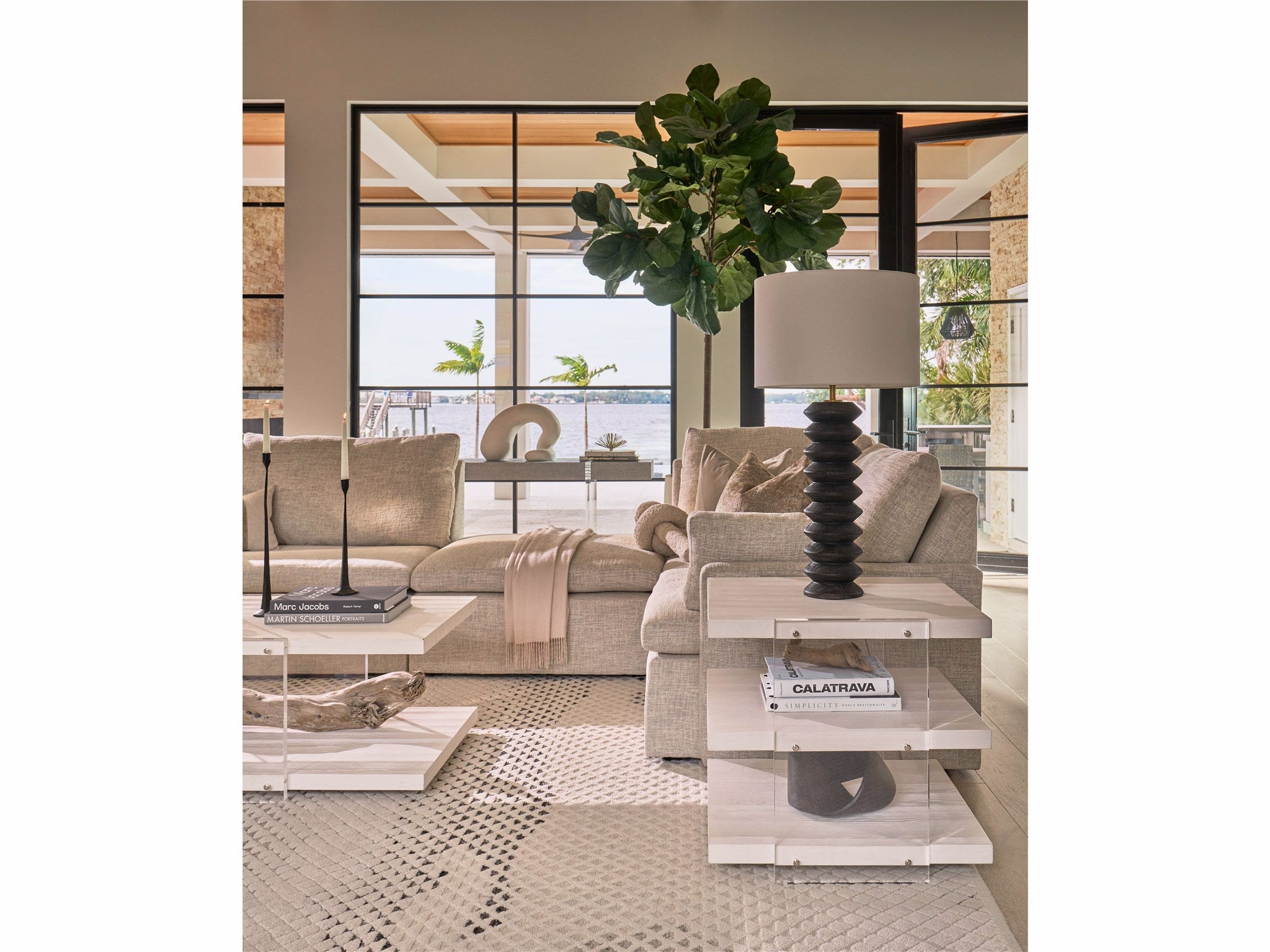 Universal Furniture St Kitts End Table — Weekender Collection