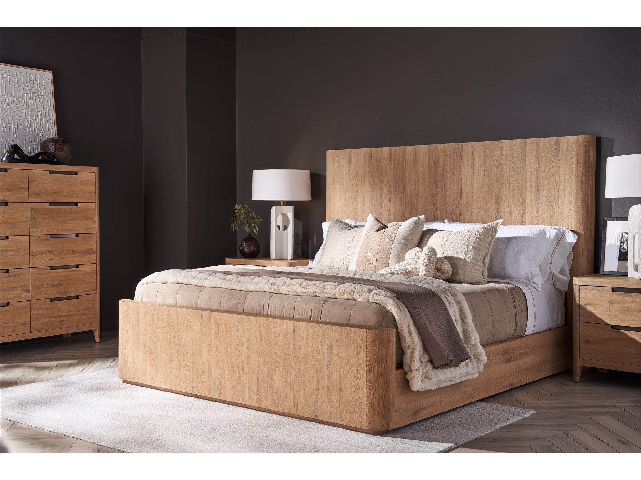 Universal Furniture Walker Panel Bed — Modern Collection
