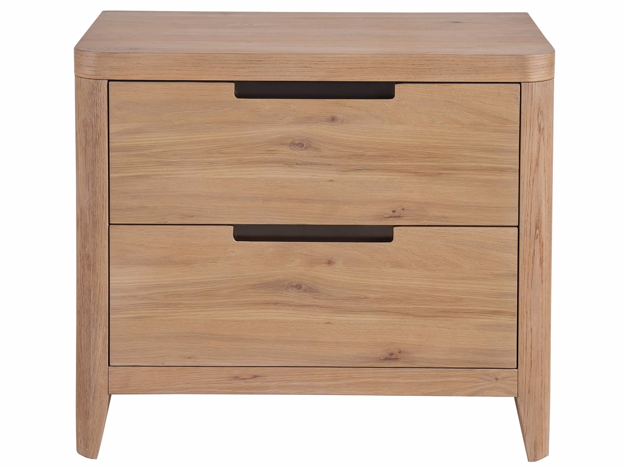 Universal Furniture Modern Walker Nightstand — Organic Natural Oak — Modern Collection
