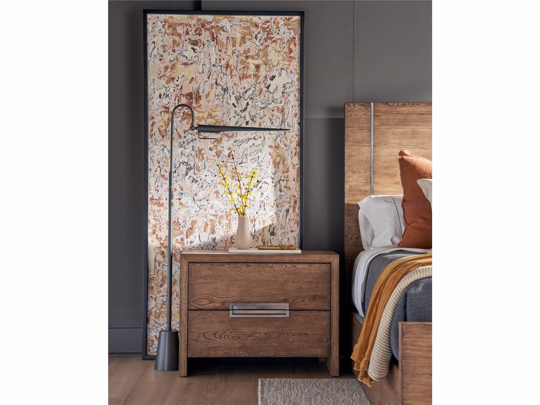Universal Furniture Atlas Drawer Nightstand — Modern Collection