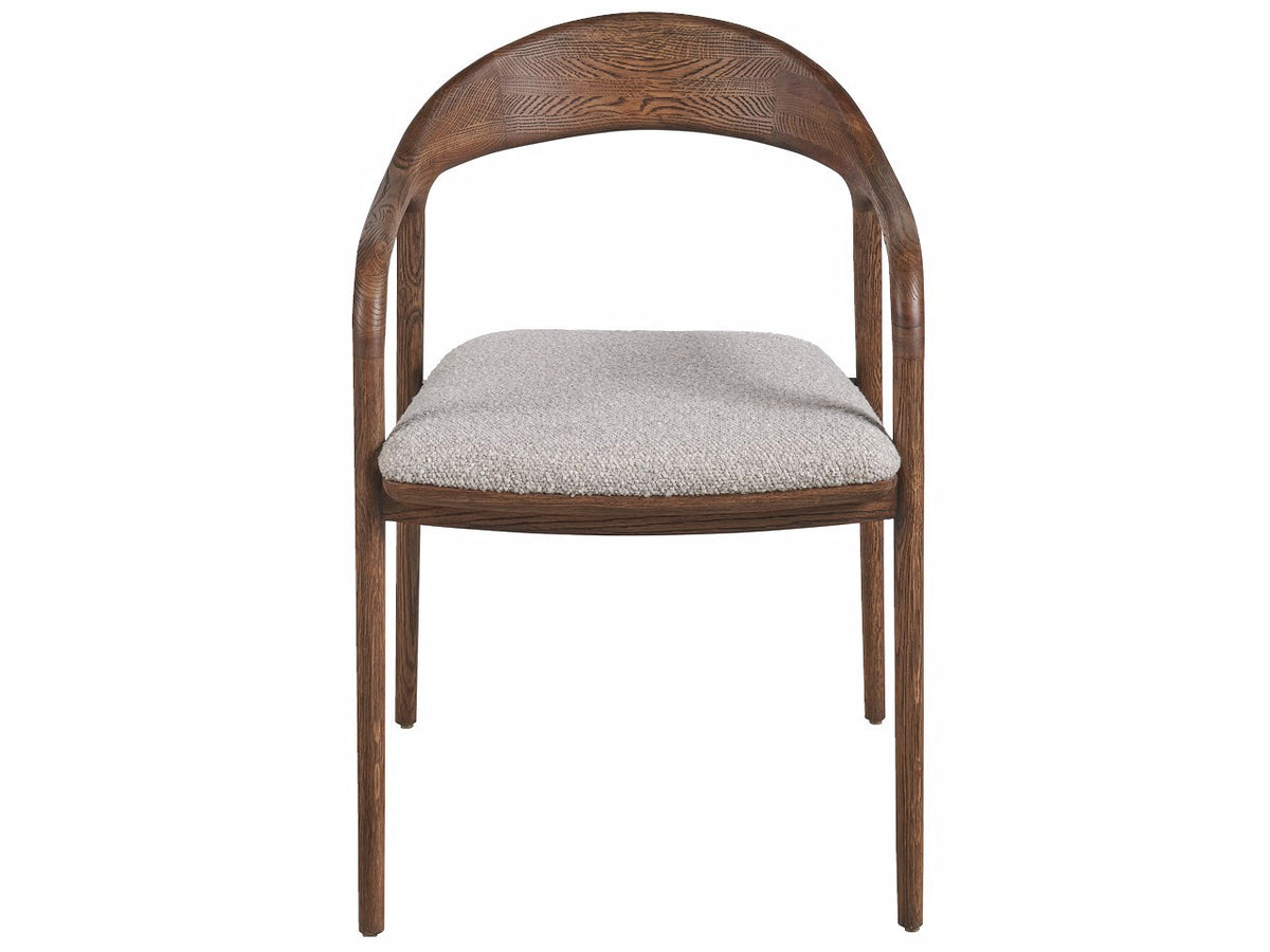 Universal Furniture Modern Echo Dining Arm Chair — Medium Brown Oak — Modern Collection