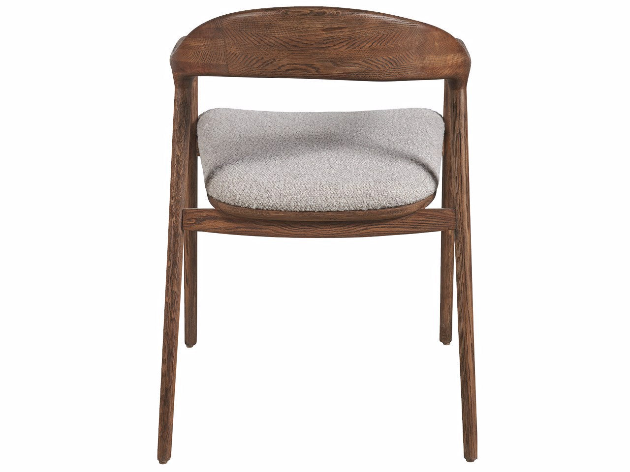 Universal Furniture Modern Echo Dining Arm Chair — Medium Brown Oak — Modern Collection