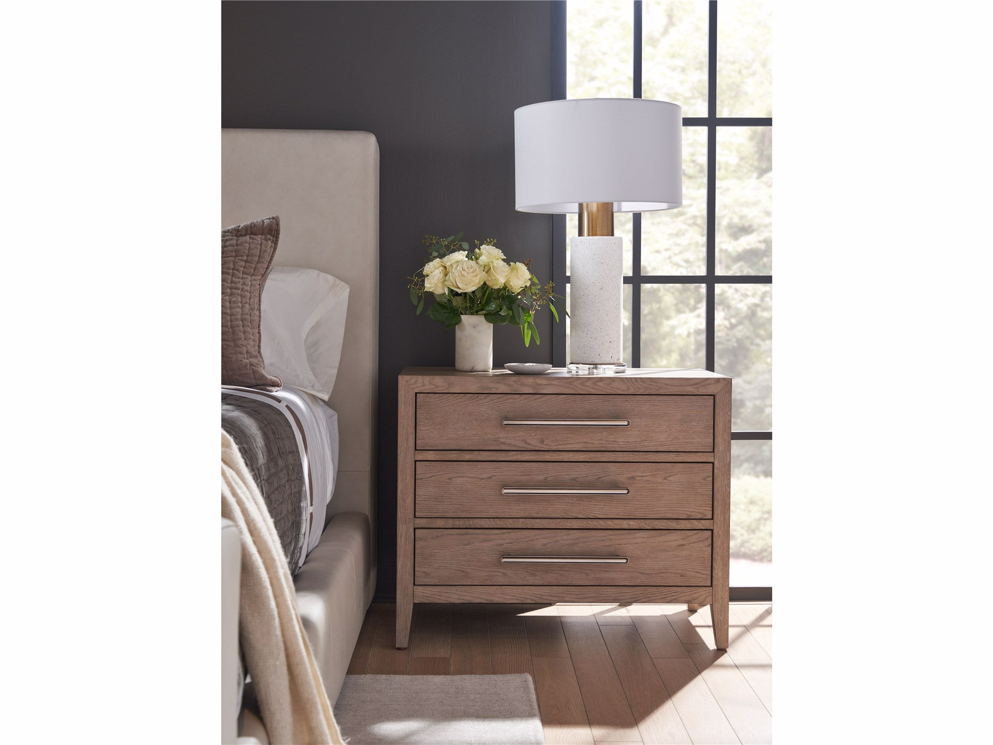Universal Furniture Cove Drawer Nightstand — Modern Collection