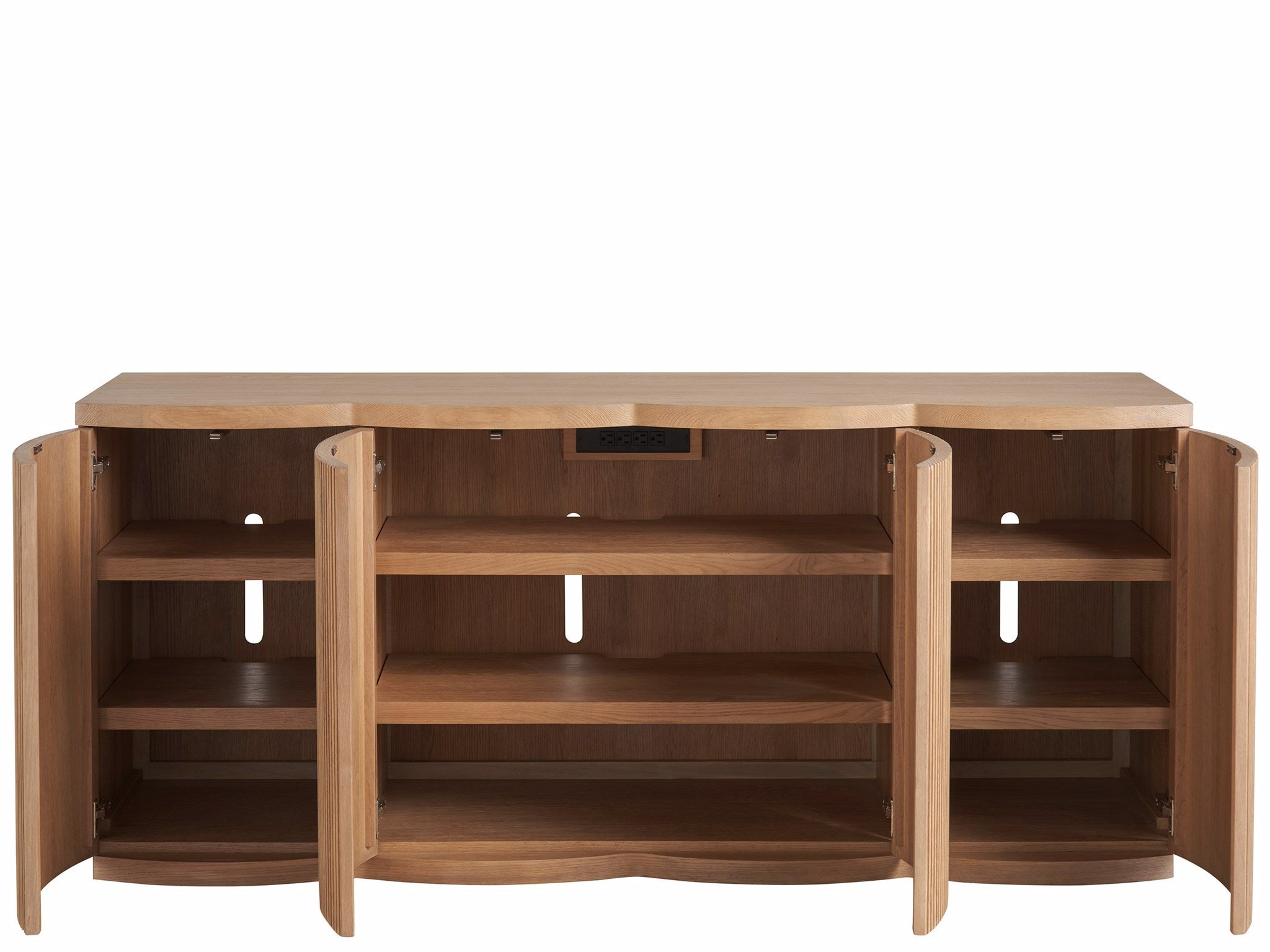 Universal Furniture Modern Lumi Credenza — Natural Oak — Modern Collection