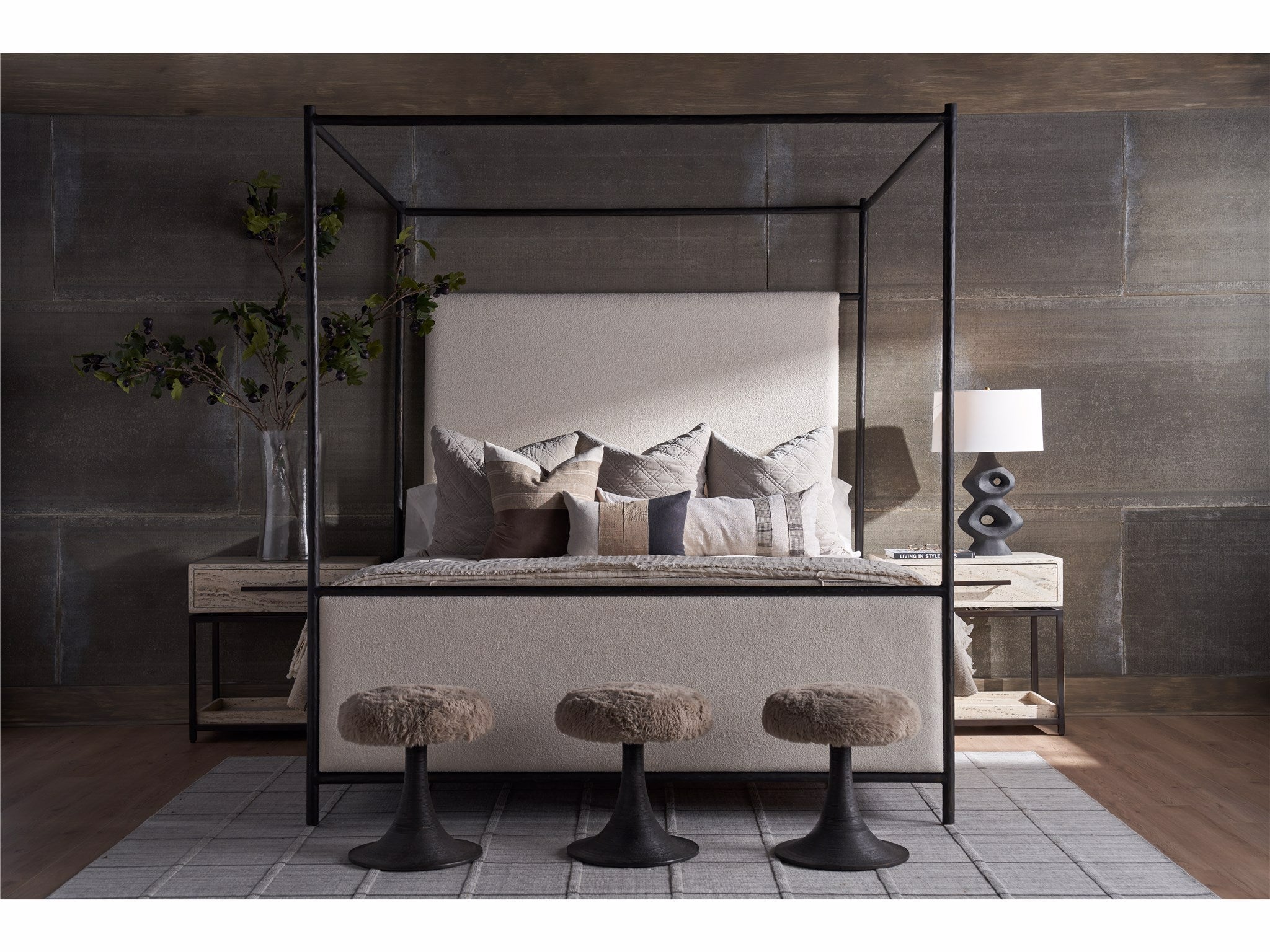 Universal Furniture Dove Nightstand — Modern Collection