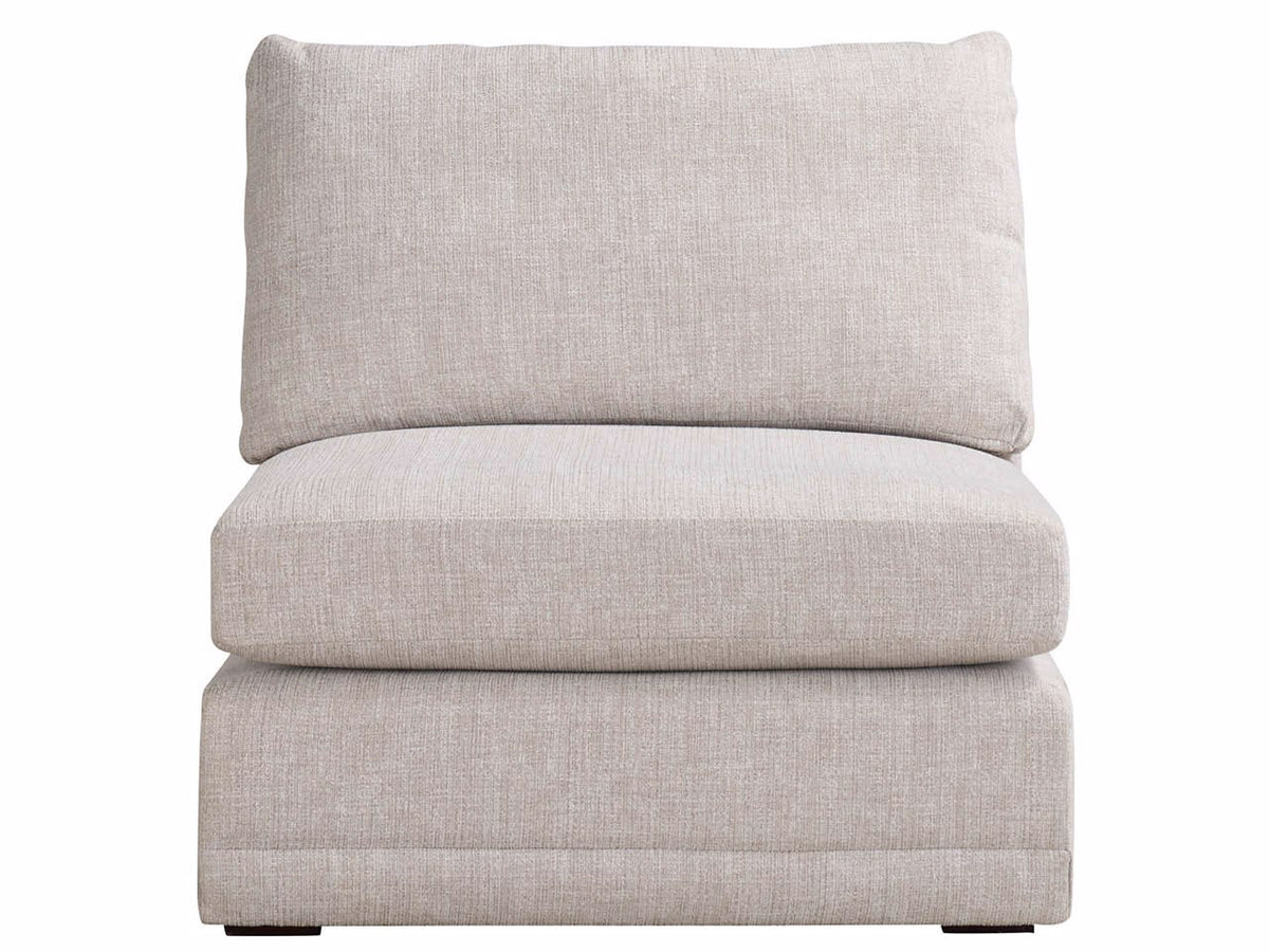 Universal Furniture Hadlee Armless Chair — Tweed Sisal — Hadlee Collection