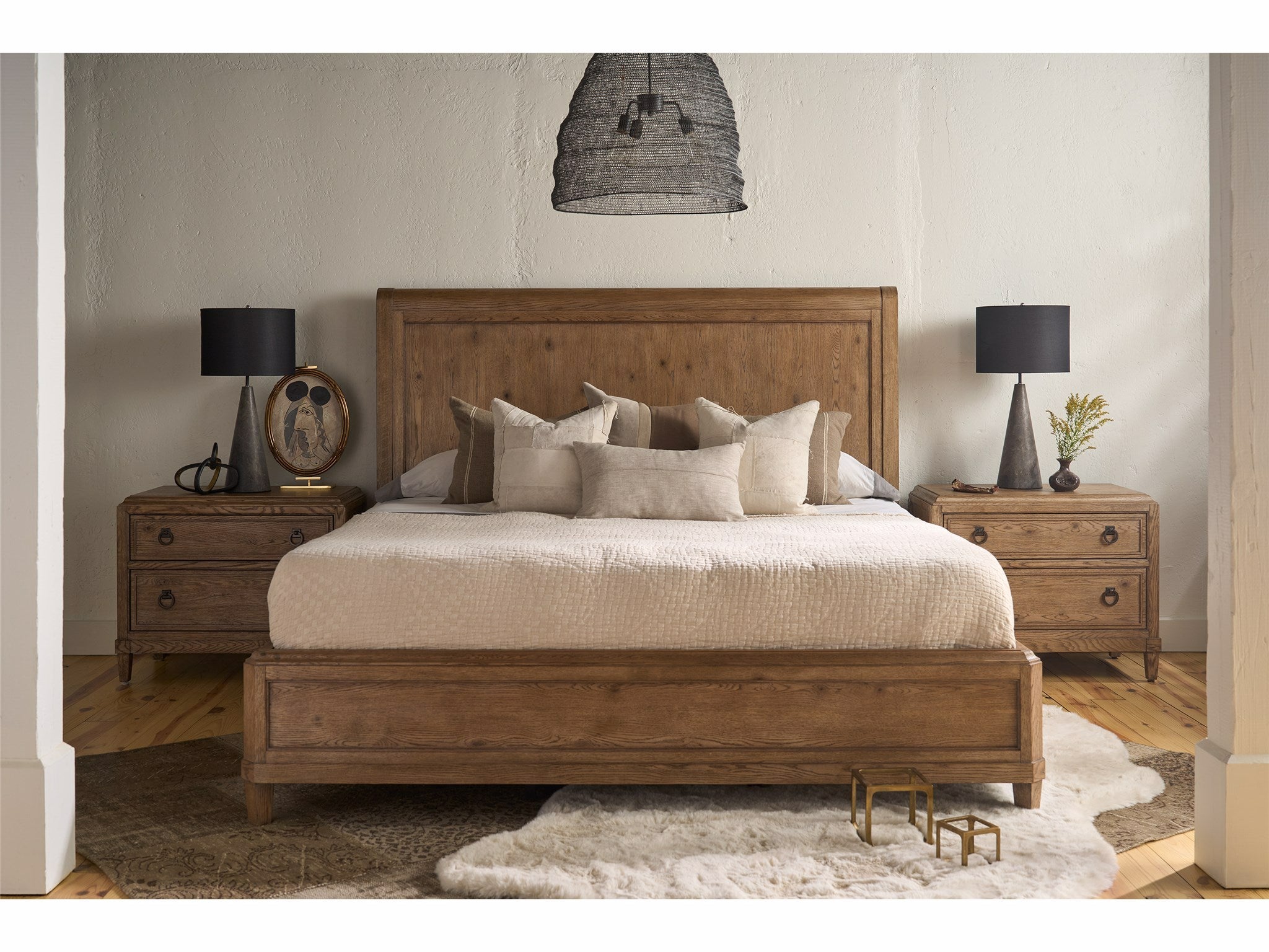 Universal Furniture Sienna Panel Bed — Griffith Park Collection