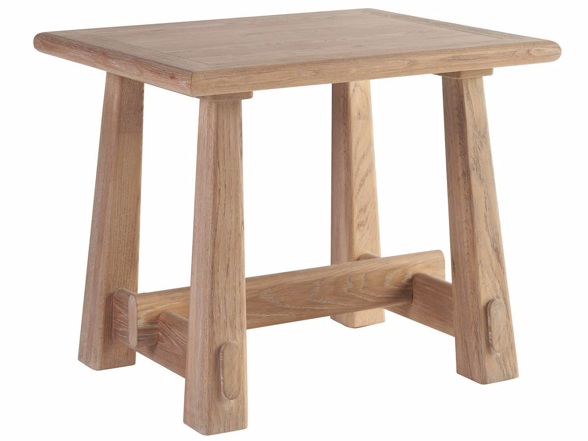 Universal Furniture Canyon Rectangular End Table — Griffith Park Collection
