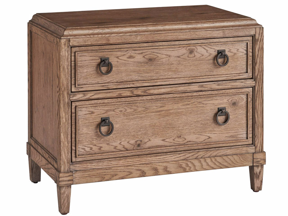 Universal Furniture Sienna Two Drawer Nightstand — Griffith Park Collection