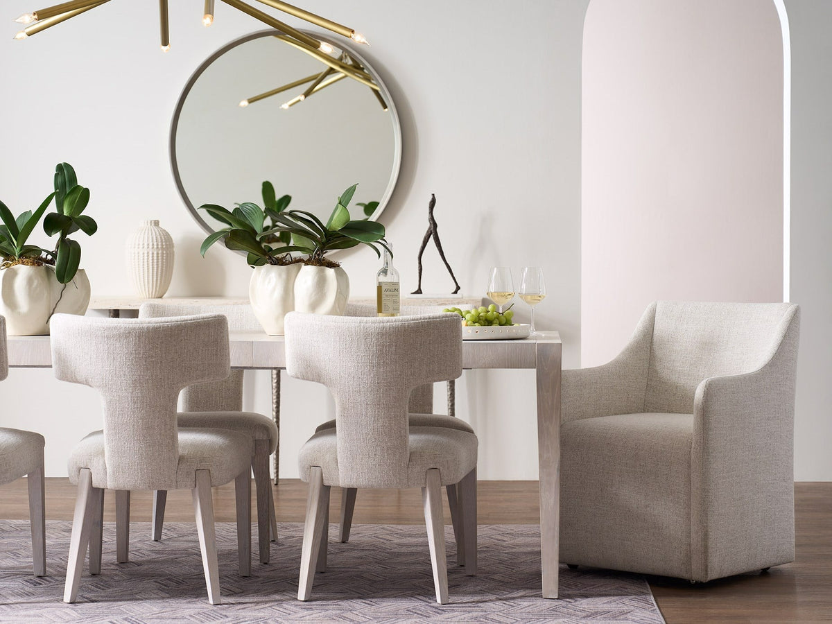 Universal Furniture Avaline Raen Side Chair — White Oak — Avaline Collection