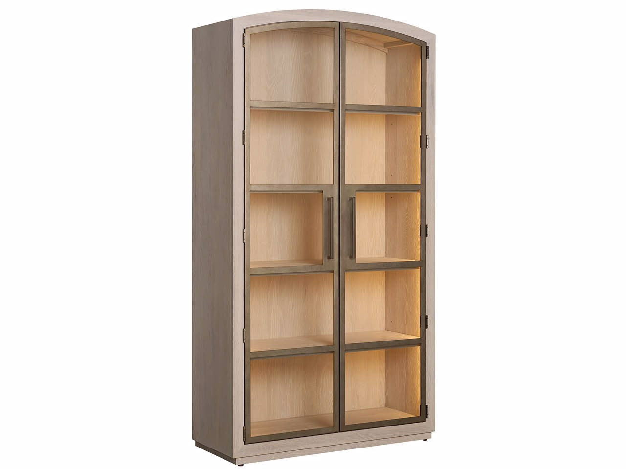 Universal Furniture Avaline Scribe Cabinet — White Oak — Avaline Collection