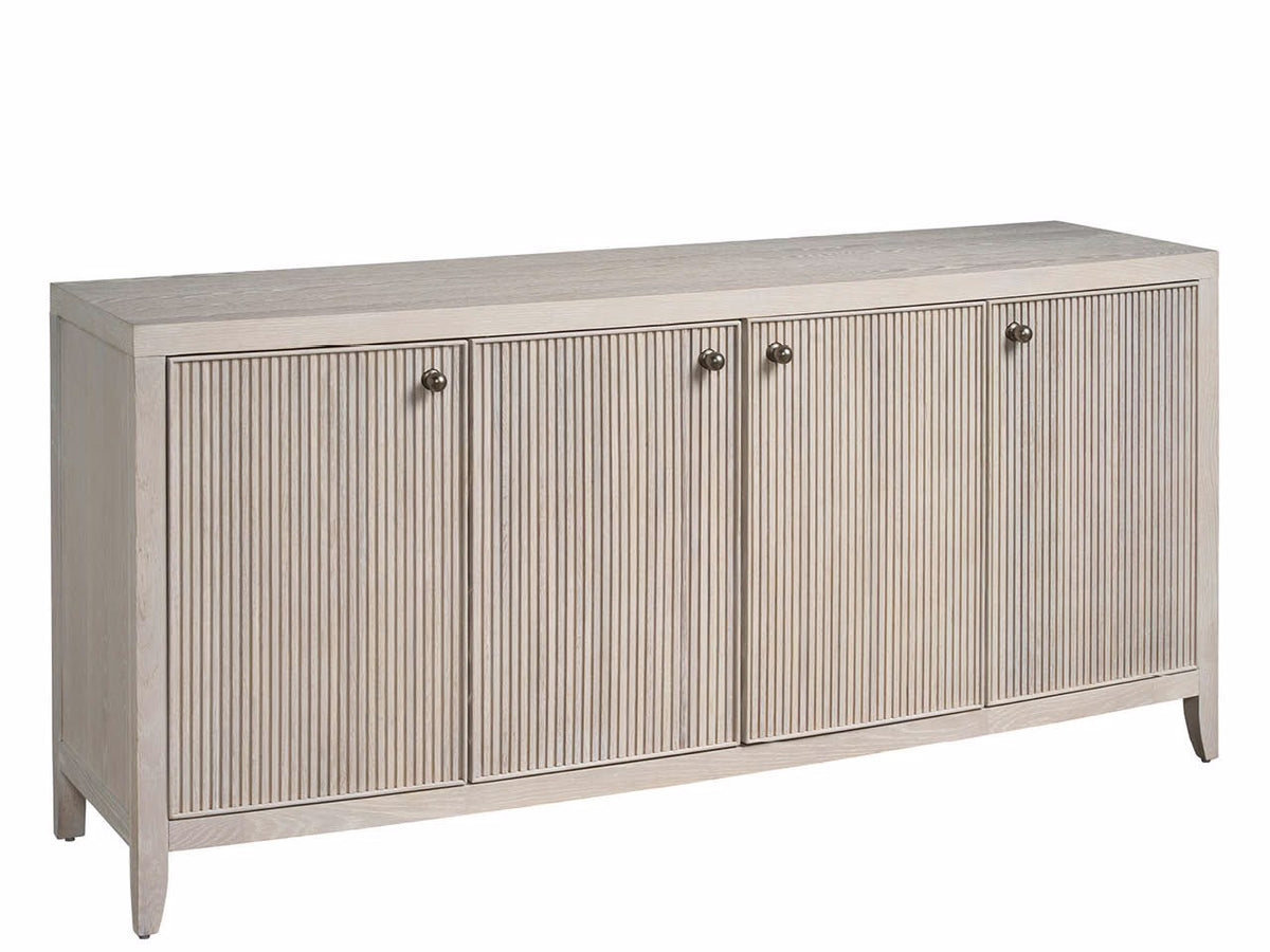 Universal Furniture Avaline Carmen Credenza — White Oak — Avaline Collection