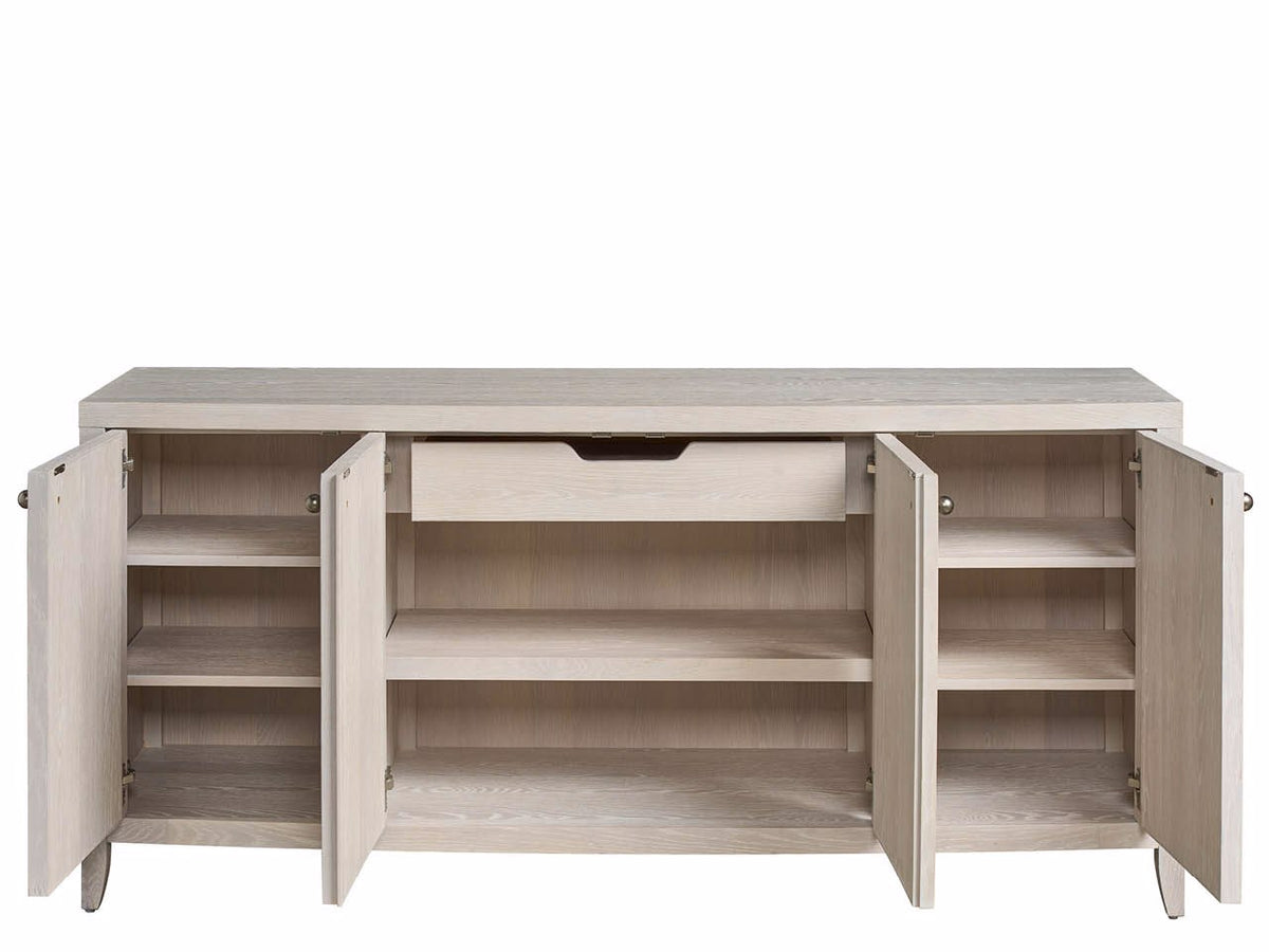 Universal Furniture Avaline Carmen Credenza — White Oak — Avaline Collection