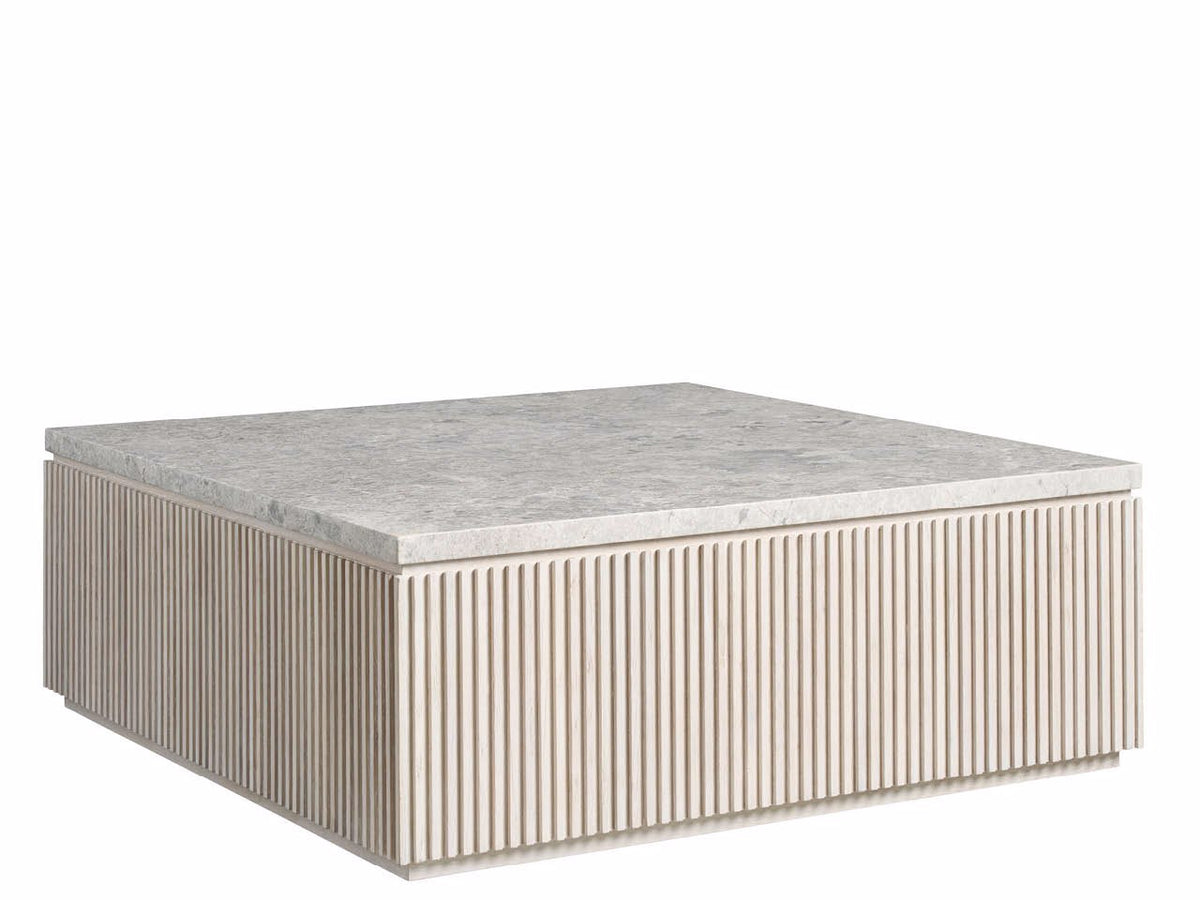 Universal Furniture Avaline Carmen Cocktail Table — White Oak — Avaline Collection
