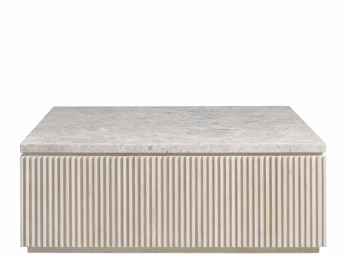 Universal Furniture Avaline Carmen Cocktail Table — White Oak — Avaline Collection