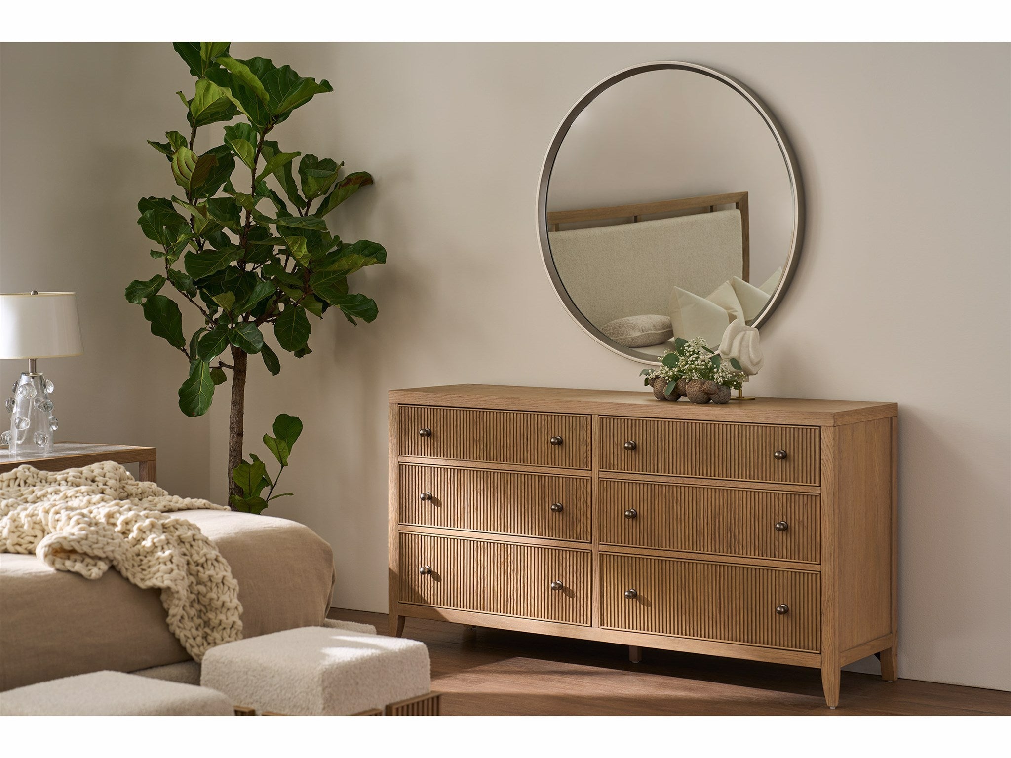 Universal Furniture Avaline Carmen Dresser — Skylark — Avaline Collection