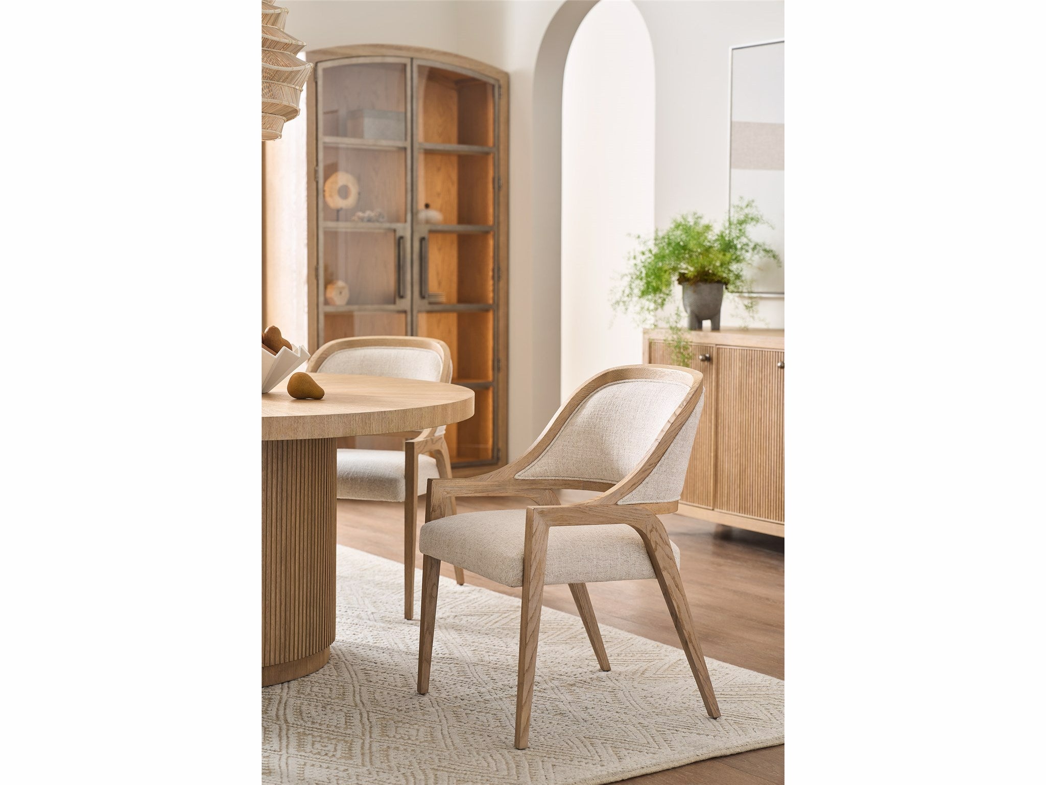 Universal Furniture Avaline Arm Chair — Skylark — Avaline Collection