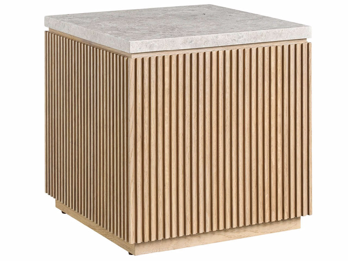 Universal Furniture Avaline Carmen Side Table — Skylark — Avaline Collection