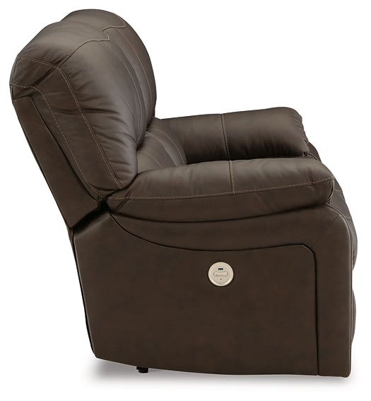 Leesworth Power Reclining Sofa, Loveseat and Recliner