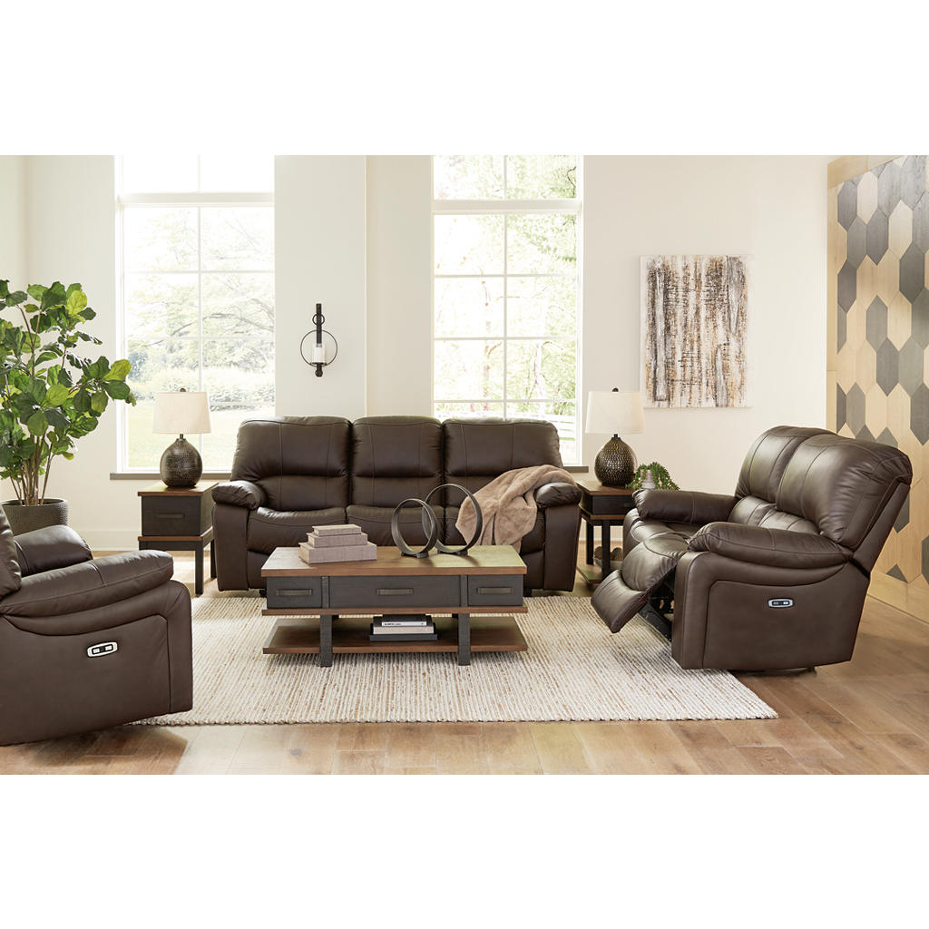 Leesworth Power Reclining Sofa, Loveseat and Recliner Signature Design by Ashley® Uncategorized