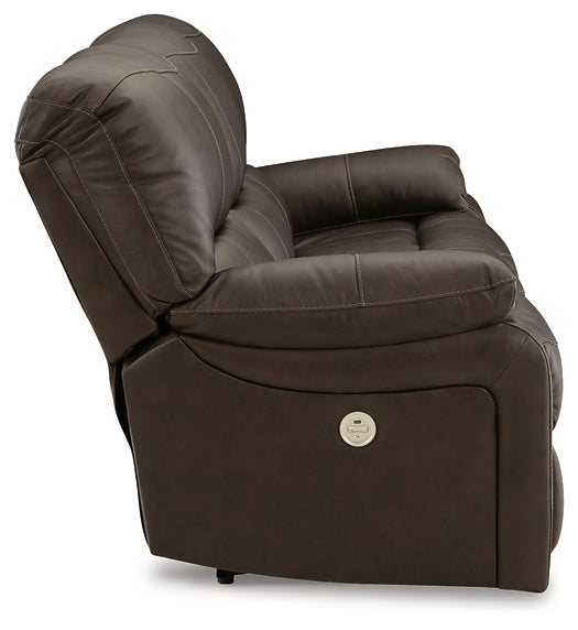 Leesworth Power Reclining Sofa, Loveseat and Recliner