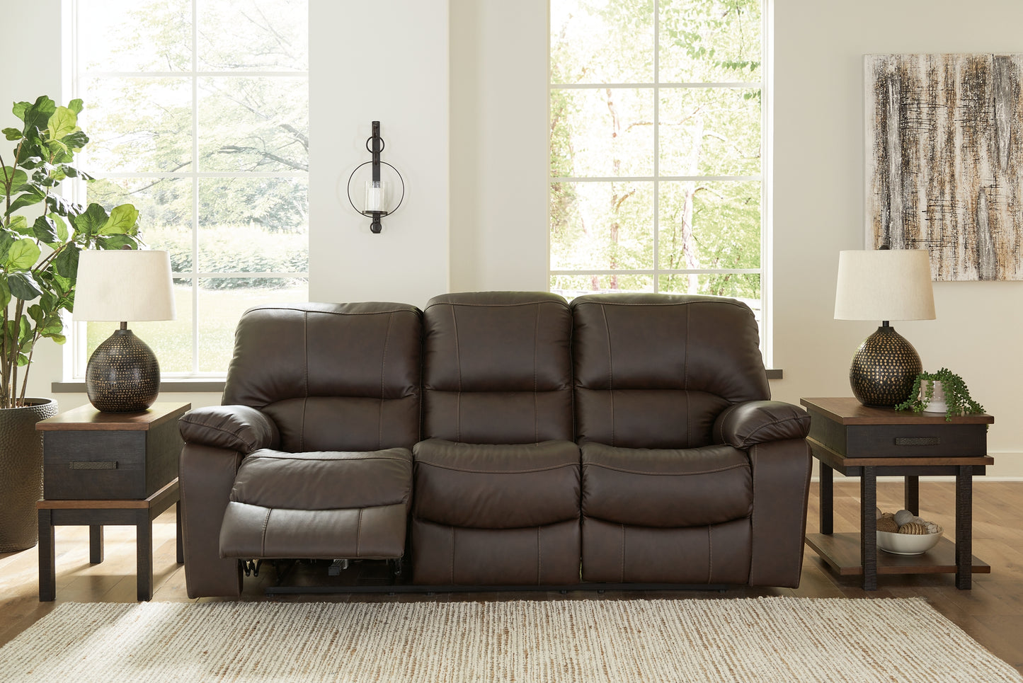 Leesworth Power Reclining Sofa, Loveseat and Recliner