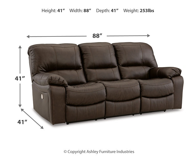 Leesworth Power Reclining Sofa, Loveseat and Recliner