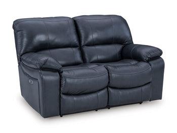Leesworth Power Reclining Loveseat — Ocean Signature Design by Ashley® Living Room