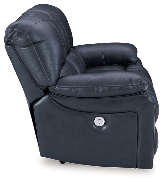 Leesworth Power Reclining Sofa, Loveseat and Recliner