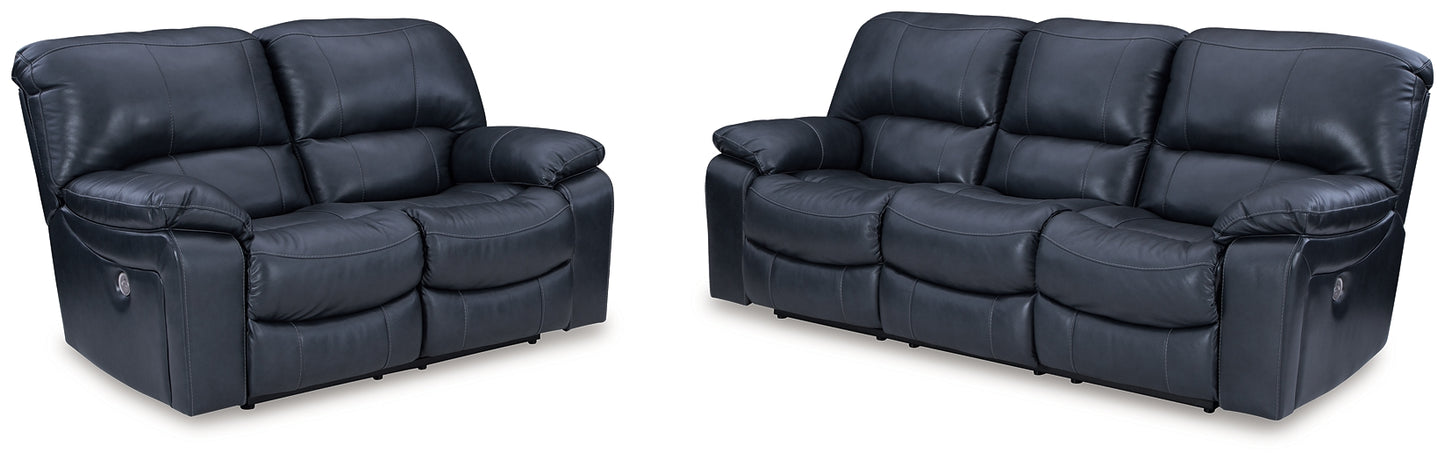 Leesworth Power Reclining Sofa, Loveseat and Recliner