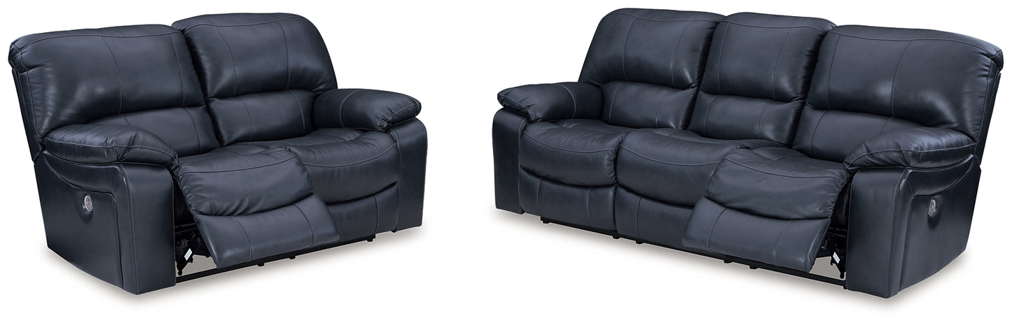 Leesworth Power Reclining Sofa, Loveseat and Recliner