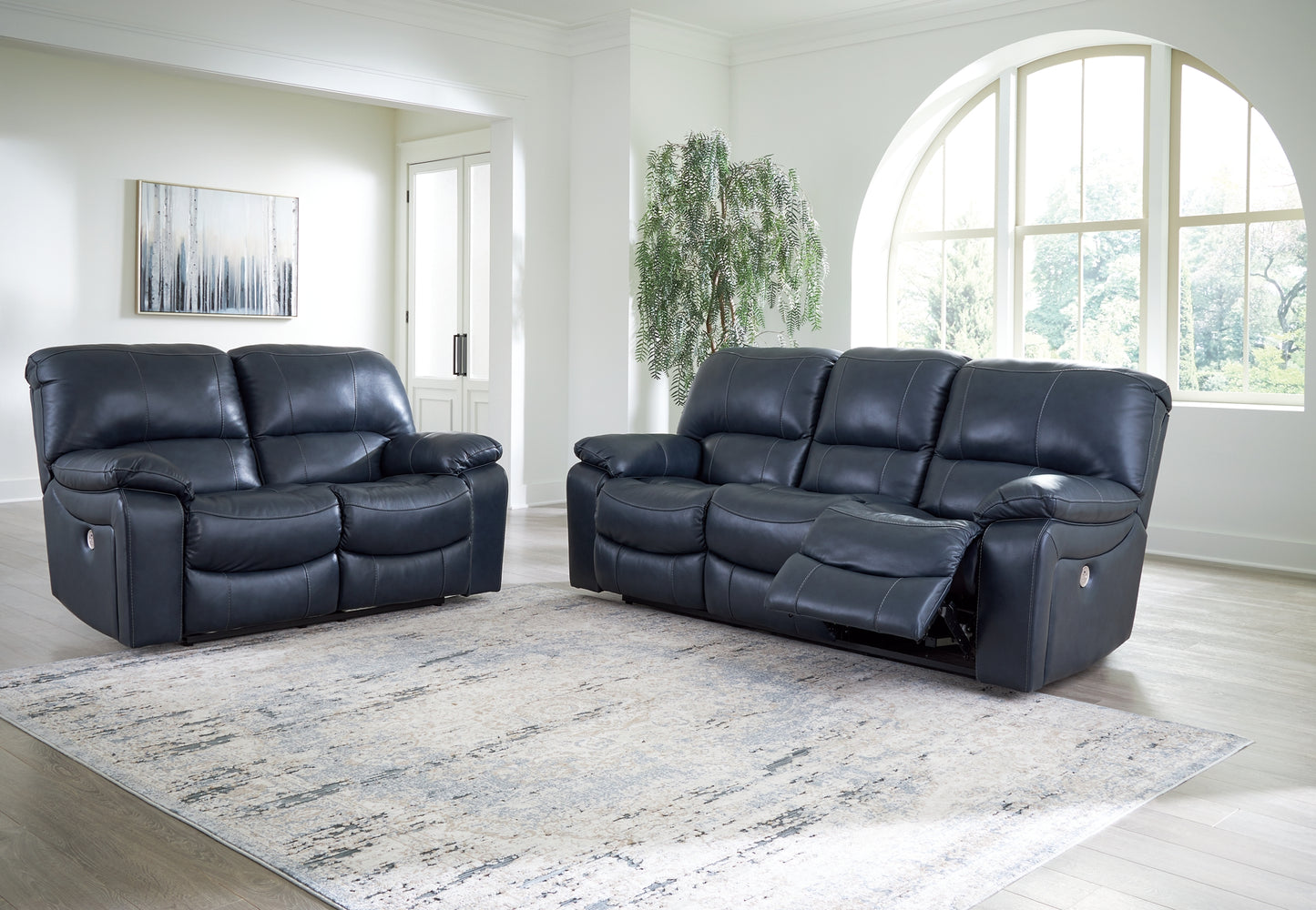 Leesworth Power Reclining Sofa, Loveseat and Recliner