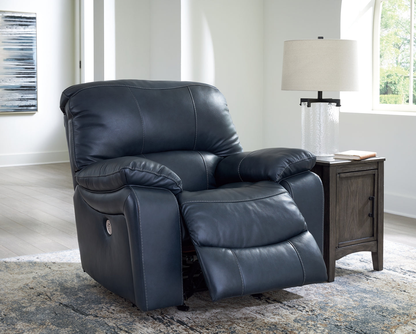 Leesworth Power Reclining Sofa, Loveseat and Recliner
