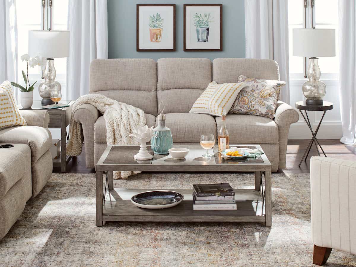 La-Z-Boy Robin Power Reclining Sofa — Power Headrests and USB La-Z-Boy Power Reclining Sofa