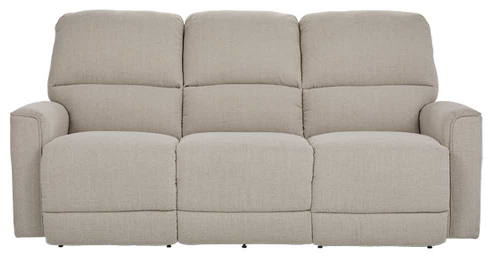 La-Z-Boy Cade Power Reclining Sofa — Leather Meets Power Recline La-Z-Boy Power Reclining Sofa
