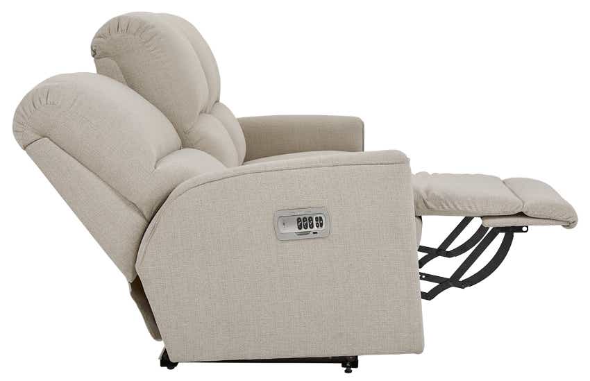 La-Z-Boy Cade Power Reclining Sofa — Leather Meets Power Recline La-Z-Boy Power Reclining Sofa