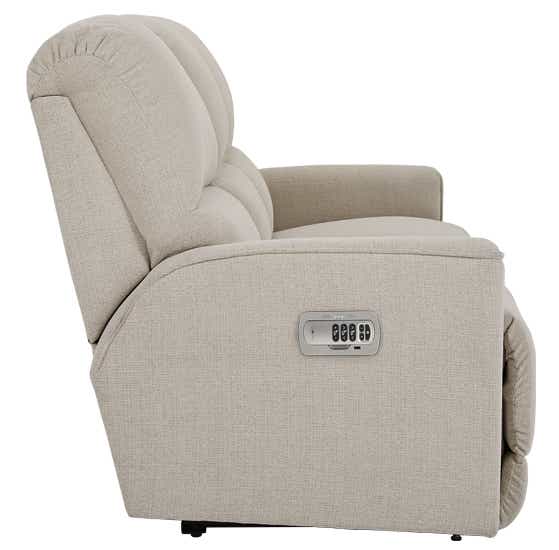 La-Z-Boy Cade Power Reclining Sofa — Leather Meets Power Recline La-Z-Boy Power Reclining Sofa