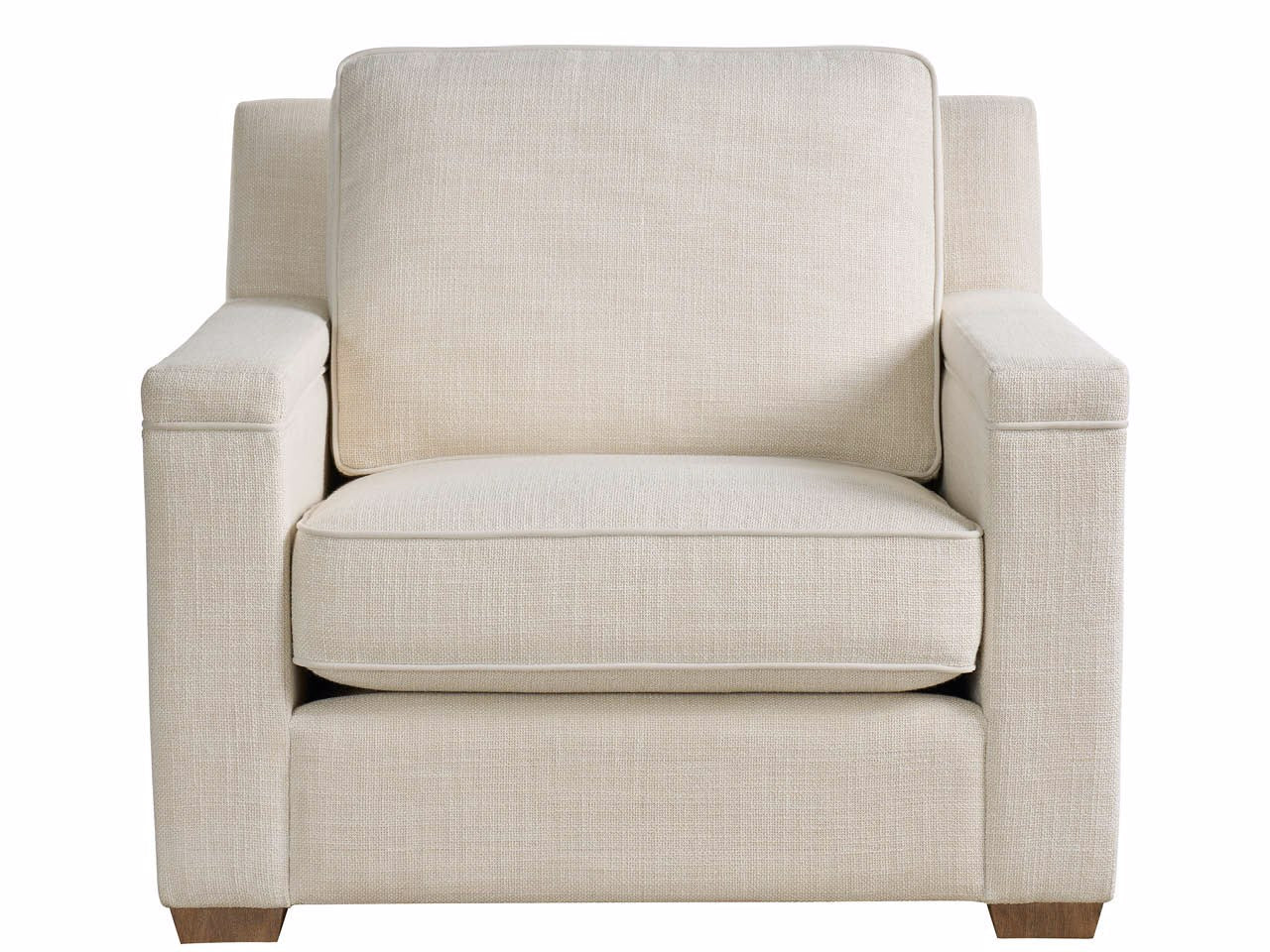 Universal Furniture Leah Chair — Asbury Oatmeal — Leah Collection
