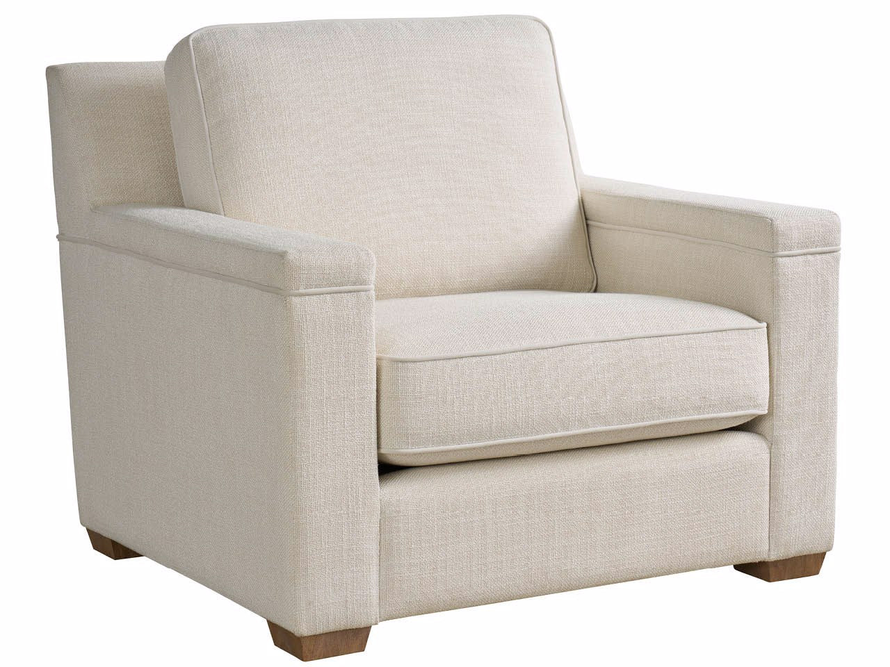 Universal Furniture Leah Chair — Asbury Oatmeal — Leah Collection