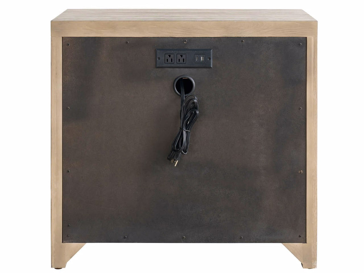 Universal Furniture Boulder Three Drawer Nightstand — Dwell Collection