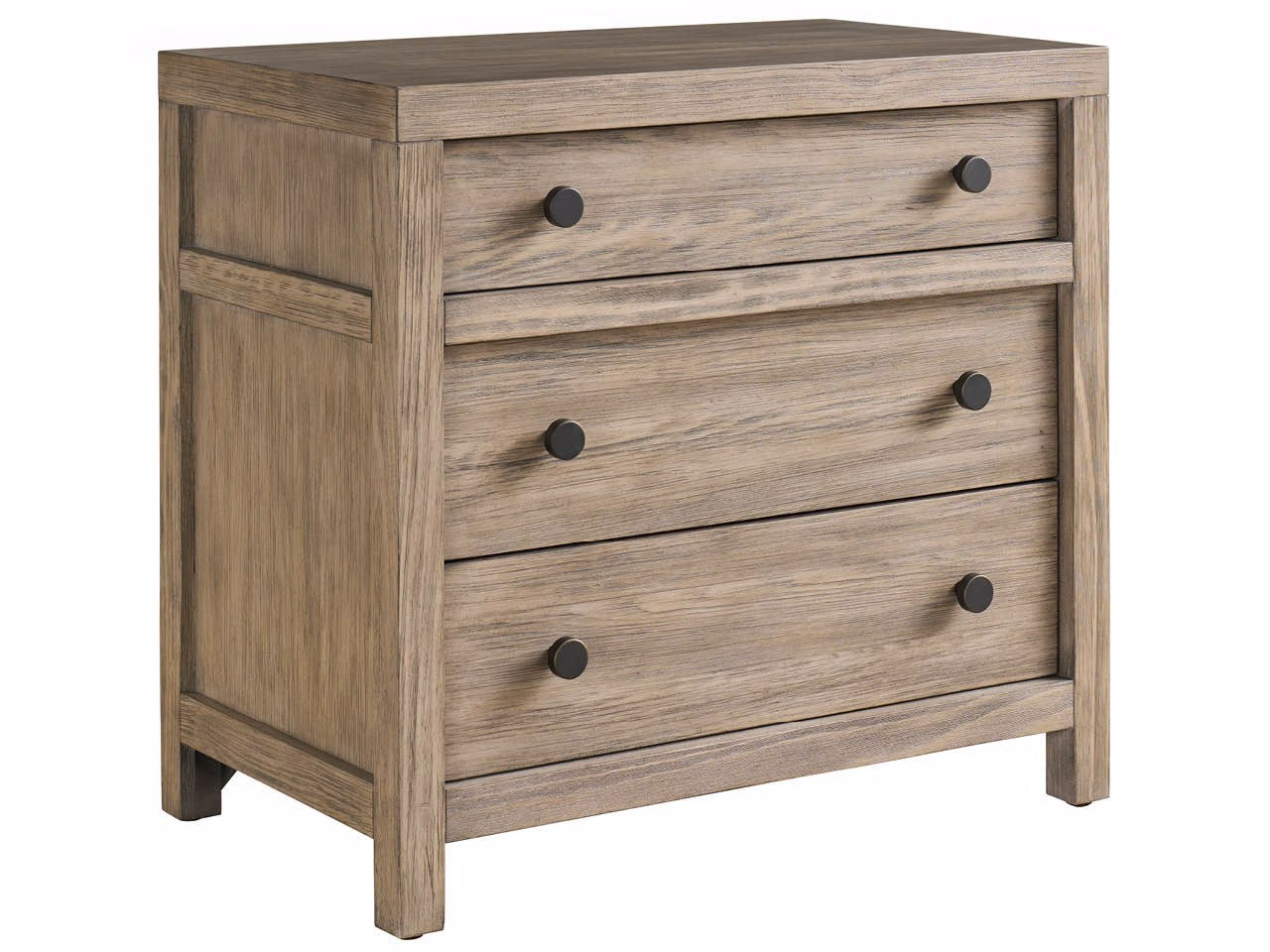 Universal Furniture Boulder Three Drawer Nightstand — Dwell Collection