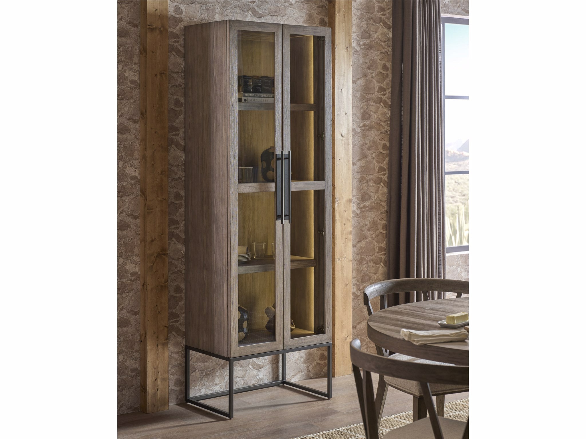 Universal Furniture Boulder Display Cabinet — Dwell Collection