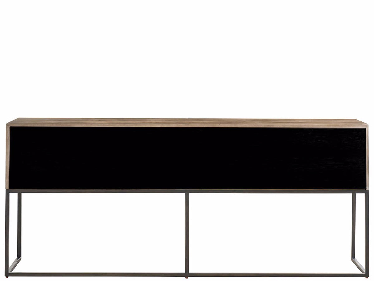 Universal Furniture Boulder Metal Base Console — Dwell Collection