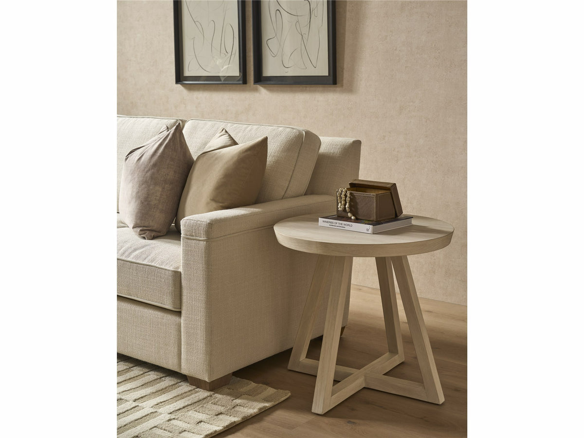 Universal Furniture River Rock Round Side Table — Dwell Collection