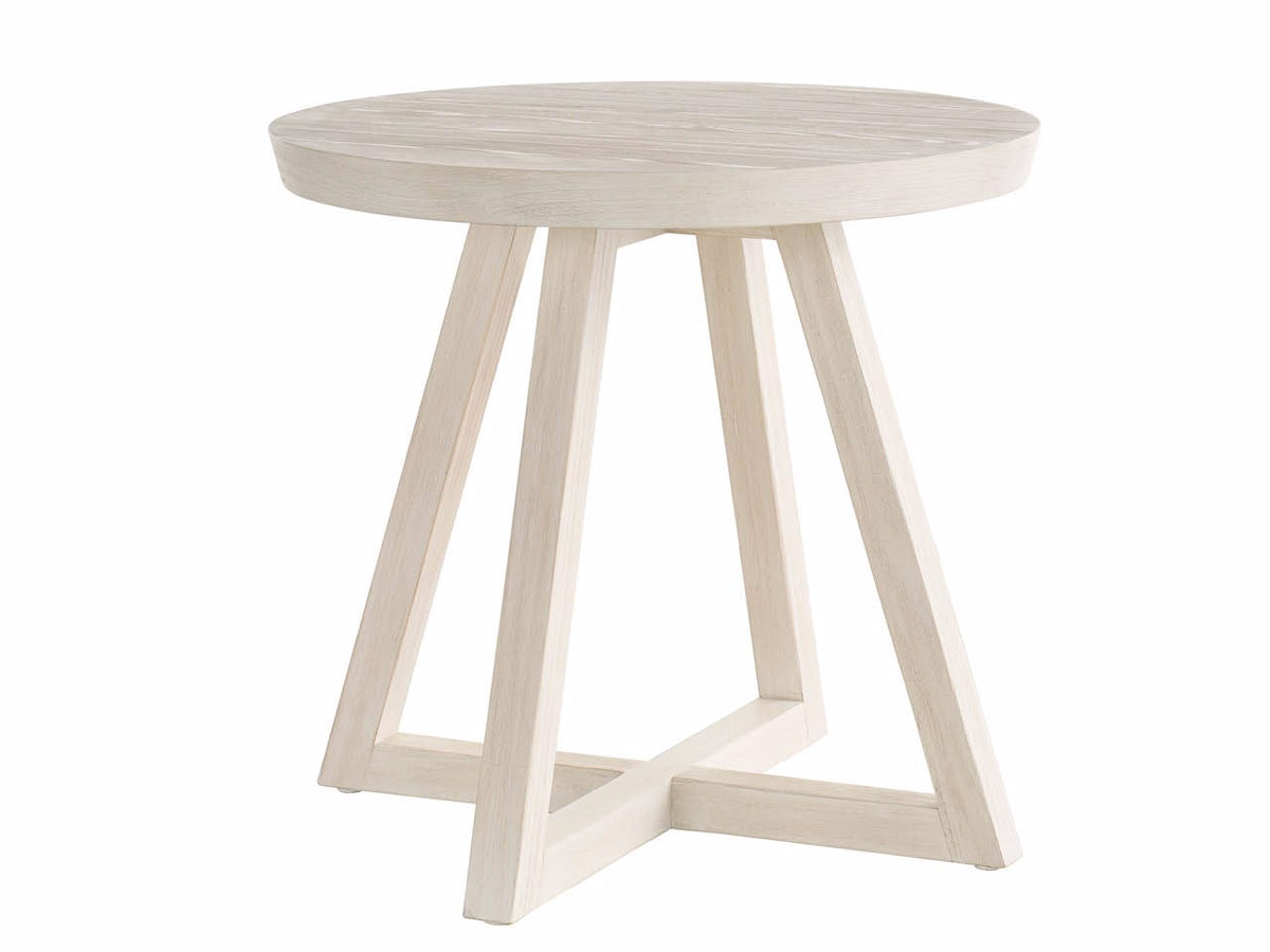Universal Furniture River Rock Round Side Table — Dwell Collection